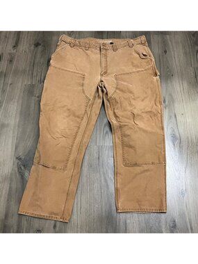 Carhartt Rugged Flex Relaxed Fit Duck Double Front Utility Work BN3334M 45x30.5